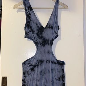 Sexy waist cut out tie dye maxi!!!